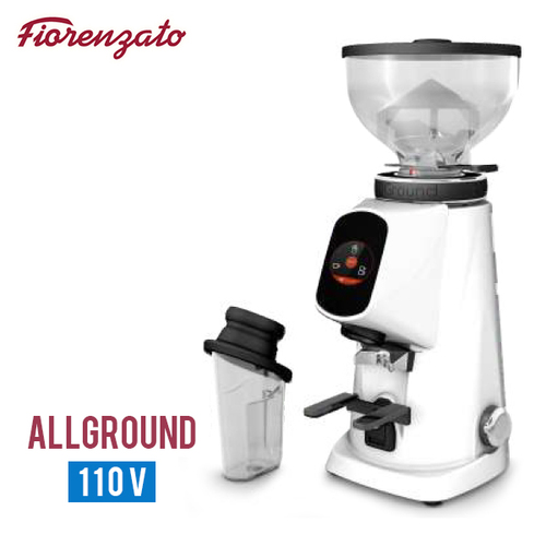 Fiorenzato AllGround 磨豆機 110V - 北極白示意圖