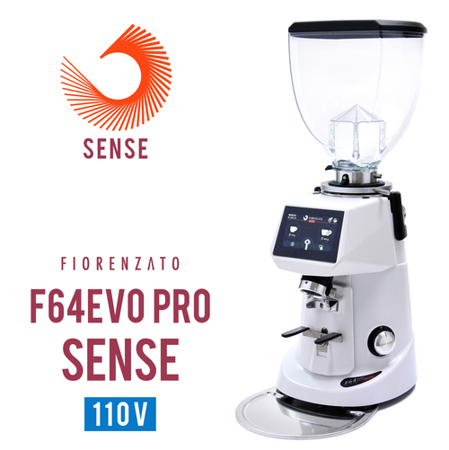 Fiorenzato F64 EVO PRO SENSE 營業用磨豆機(白色) 110V示意圖