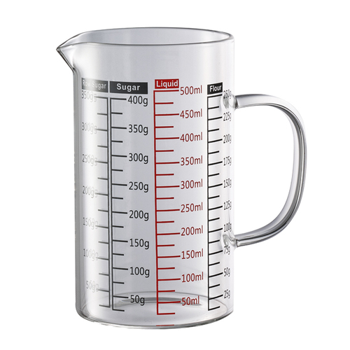 玻璃有柄量杯_500ml示意圖