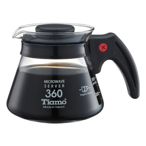 Tiamo 耐熱玻璃咖啡壺360cc 通過SGS檢測示意圖