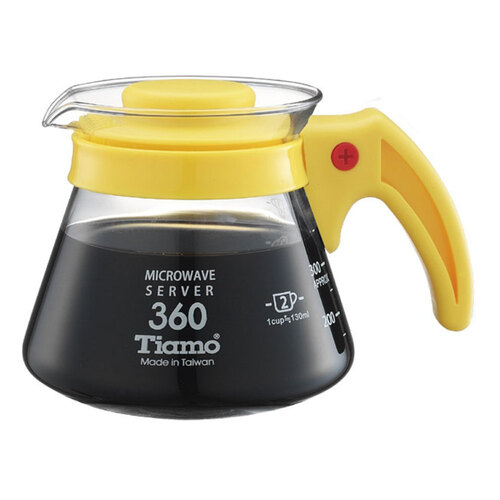 Tiamo 耐熱玻璃咖啡壺360cc 通過SGS檢測示意圖
