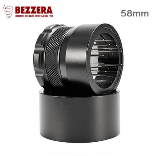 針式佈粉器(可調深度)(黑)58mm(Bezzera 貝澤拉 )示意圖