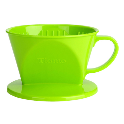 Tiamo 101 AS咖啡濾器 1-2杯份 綠色示意圖