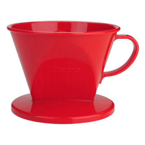 Tiamo 102 AS咖啡濾器 1-4杯份 紅色示意圖
