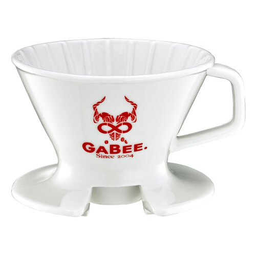 GABEE. V01陶瓷咖啡濾器組  1-2人份(紅)示意圖