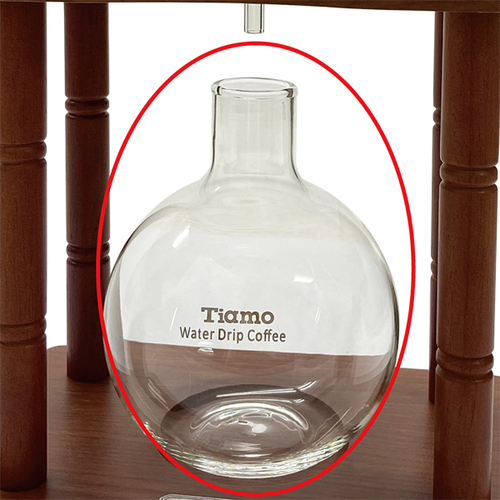 TIAMO #9 / #10 / #11中冰滴咖啡液容器示意圖