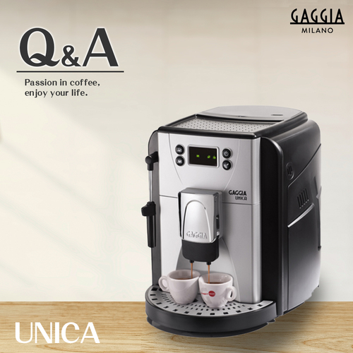 GAGGIA UNICA 全自動咖啡機示意圖