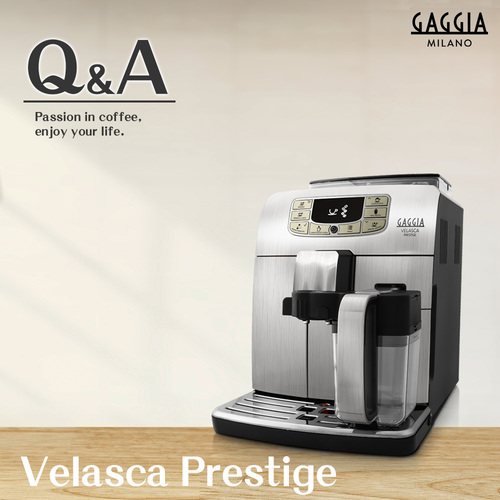 GAGGIA Velasca Prestige 全自動咖啡機 110V示意圖