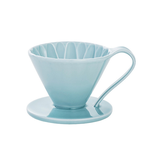 【停售】CAFEC CFD-1ＢＬ 陶瓷咖啡濾器 (小) (藍)示意圖