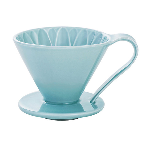 【停售】CAFEC CFD-4ＢＬ 陶瓷咖啡濾器 (大) (藍)示意圖