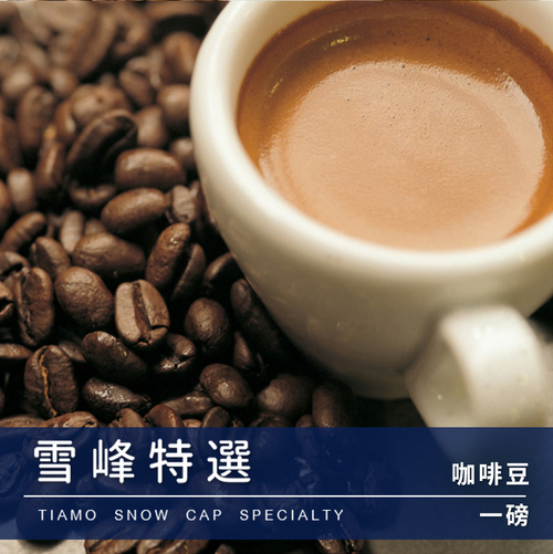 Tiamo一磅裝咖啡豆-雪峰特選 450g示意圖