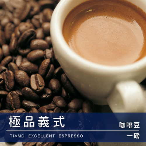 Tiamo一磅裝咖啡豆-極品義式 450g示意圖