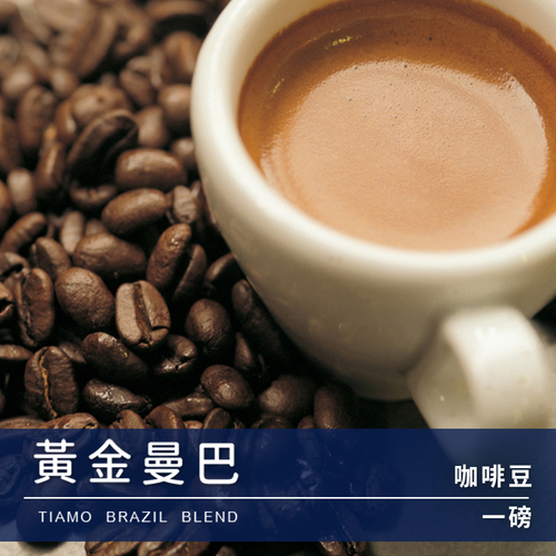 Tiamo 一磅裝咖啡豆-黃金曼巴 450g示意圖