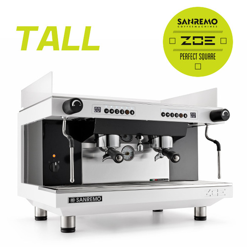 SANREMO  Zoe competition  tall  雙孔營業機 220V (白黑)示意圖