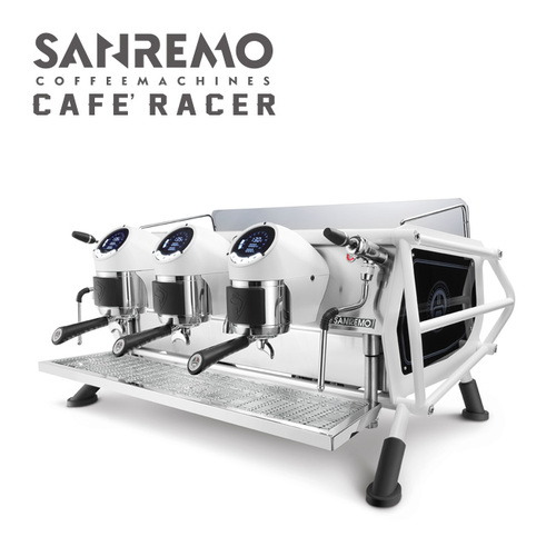 SANREMO CAFE RCAFE BLACK & WHITE 三孔營業用咖啡機 220V示意圖