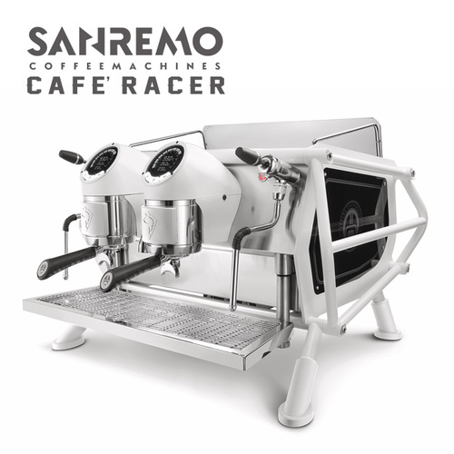 SANREMO CAFE RACER FULL WHITE 雙孔營業用咖啡機 220V示意圖