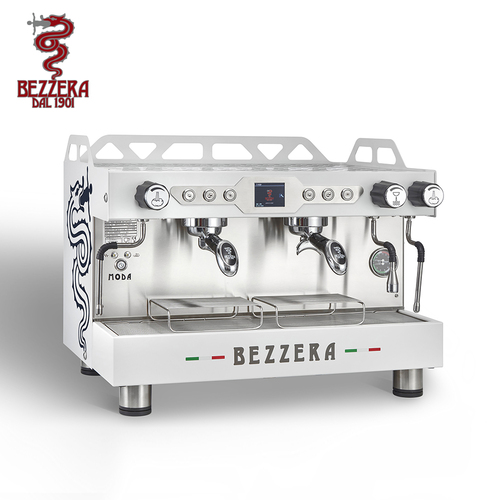 Bezzera 貝澤拉 MODA PID Display 雙孔營業機 220V (白色)示意圖