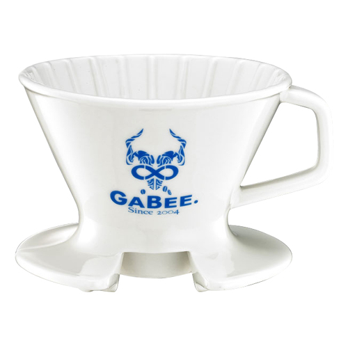 GABEE. V01陶瓷咖啡濾器組  1-2人份(藍)示意圖