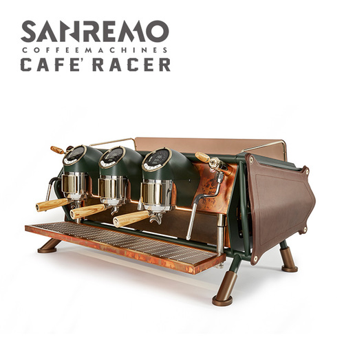 SANREMO CAFE RACER RENEGADE  三孔營業用咖啡機 ( 皮革版 ) 220V示意圖