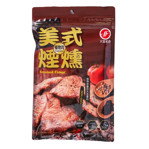 【統福】大富素食 美式煙燻肉乾示意圖