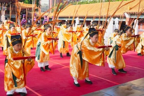 1140929德國漢學權威蘇費翔主任訪台 參與台中祭孔大典與客家音樂會示意圖
