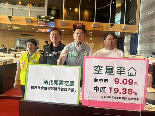 1141106議員關心中市自辦社宅「已興辦」進度 都發局：「已興辦」戶數10,231戶 居6都第2 多元方式推動社宅滿足居住需求示意圖