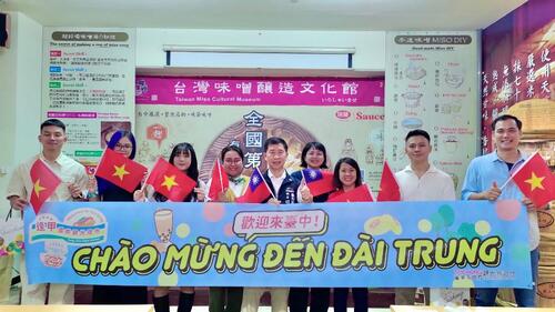 1141109越南網紅踩線團遊台中 中市觀旅局強化東南亞市場行銷力道示意圖