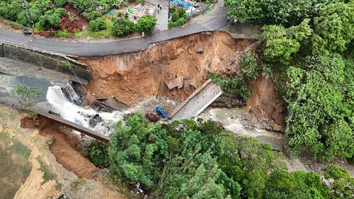 1141112台中神岡陽明山排水治理工程颱風前搶修完成 整治車籠埤排水 打通利農橋瓶頸兼顧改善上下游環境 水利局穩固河道護安居示意圖