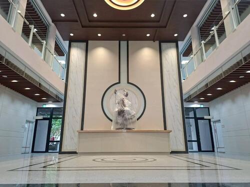 1141114三點二五億打造莊嚴治喪環境！東勢區第一公墓納骨塔完工預計115年啟用！示意圖