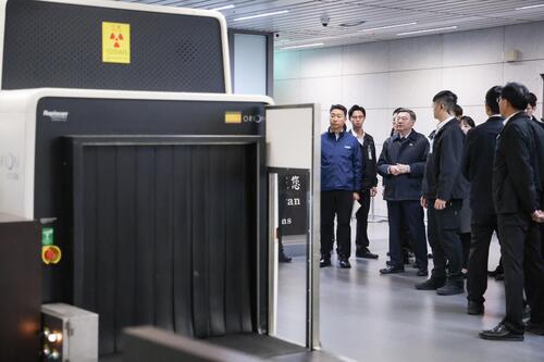 1150103視察臺中國際機場 讓臺灣北、中、南部機場皆符合國際水準 中共軍演衝擊航道安全 卓榮泰批立院：不譴責中國我無法接受示意圖