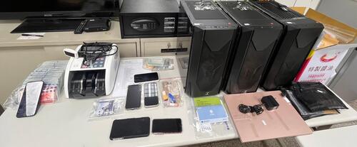 1150105假交易真洗錢 中警破獲非法三方支付洗錢集團 半年金流逾10億示意圖