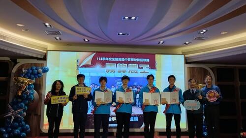 1150113榮耀技藝閃耀未來 中市表揚18所技藝競賽摘金職校示意圖