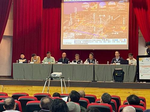 1150116機捷橘線延伸海線說明會登場 傾聽民意精進規劃示意圖