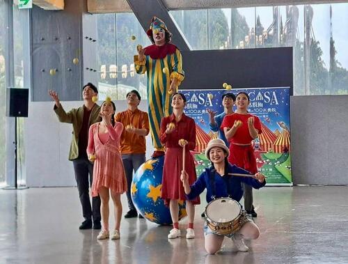 1150120林懷民、幾米跨界合作 FOCASA馬戲團2026巡迴首站台中登場示意圖