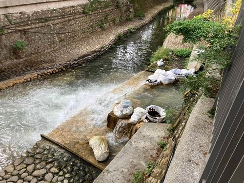 1150422建商排泥水污染潮洋溪 中市府勒令工地停工並依法裁罰示意圖