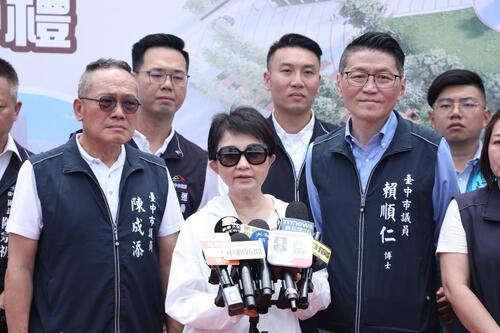 1150508軍購案今拚表決 盧秀燕證實與鄭麗文會面：相信軍購會有圓滿結果 盼與鄰為善、增強防衛能力示意圖