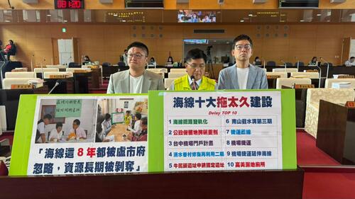 1150515「海線被盧市府忽略」成初選焦點 楊典忠列海線「擺爛」建設 盧市長：民眾最清楚 海線如果沒有建設、不宜居 人口是不會增加的示意圖