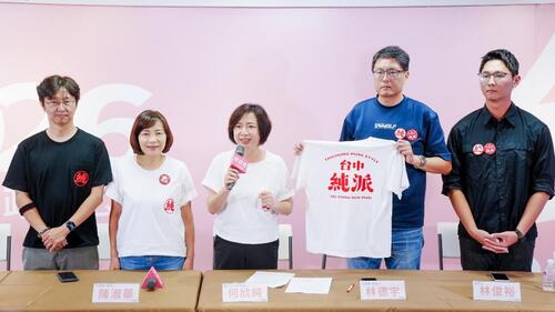 1150608有「純」才敢大聲！跨派系、跨世代布局 何欣純公布發言人群 蔡其昌陣營力挺清水媳婦 近期聲量超越對手 續推「台中純派」加溫選戰示意圖