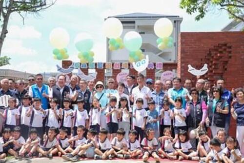 1150624三十ㄧ座吊床全台最多！ 后里森林公園「搖籃遊戲場」啟用 盧市長：歡迎作伙來躺吊床、吹微風、享芬多精示意圖