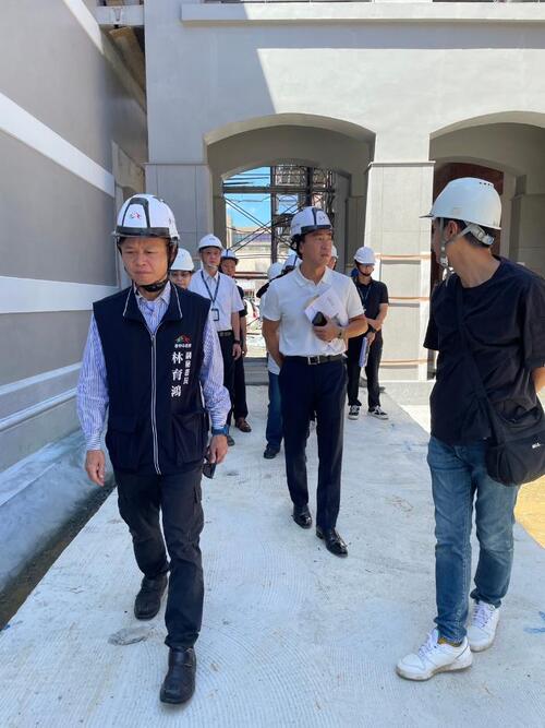 1150720台中州廳活化再利用工程邁入最後階段 中市府視察督導如期完工示意圖