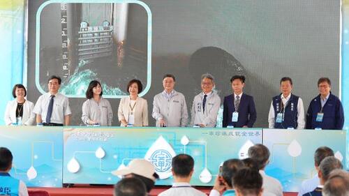 1150725大安大甲溪聯通管完工通水 卓榮泰院長：全力推動「珍珠串計畫」 強化國家水資源韌性示意圖