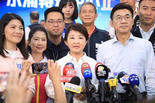 1150805賴清德赴台中「民進黨行動中常會」盧秀燕喊話：先關心一下食安示意圖