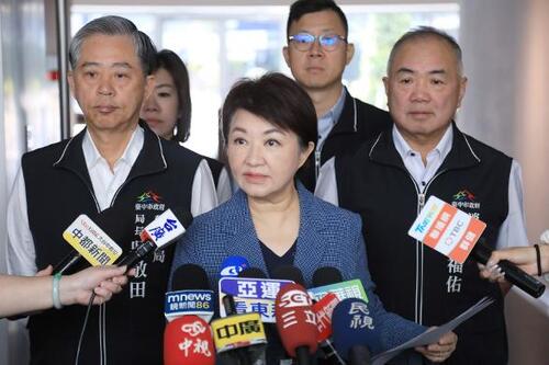 1150811立委葉元之爆料：12月25日卸任當天宣布選總統 盧秀燕：市長做好做滿示意圖