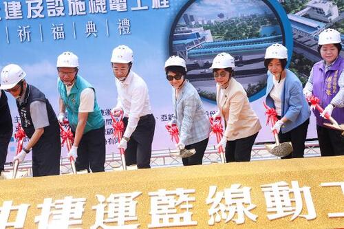 1150812中捷藍線BC11標動工！盧市長：打造「黃金十字軸線」、朝「七線齊發」邁進示意圖