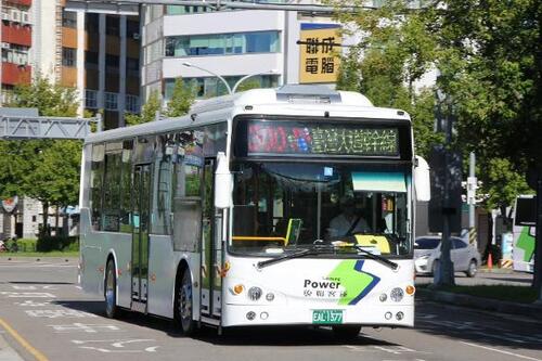 1150829中市台灣大道邁向低碳幹線 37輛全新電巴接棒上路示意圖
