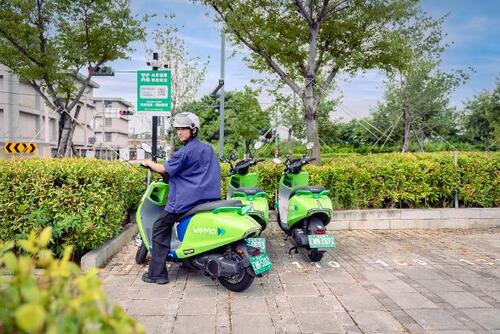 1150920中市交通局推廣低碳通學 共享運具業者響應進駐逢甲、台體大串聯捷運示意圖