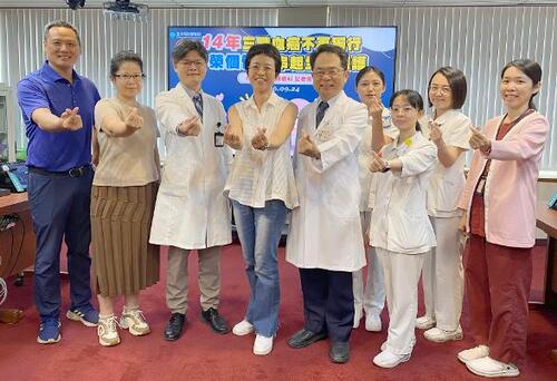 1150925十四年三戰血癌不再獨行 個管師串起全程照護示意圖