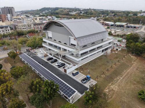 1150123斥資3.9億「烏日全民運動館」完工！中市府跨局處攜手朝8月啟用邁進示意圖