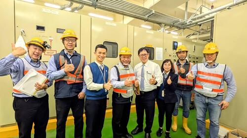 1150211台電台中區處「馬」不停蹄啟動春節專案檢測 確保交通與醫療重要用戶連假用電穩定示意圖