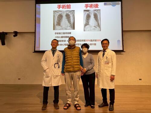 1150306生死一瞬間 機上昏厥2分鐘 醫：三天救回70歲冠狀動脈嚴重阻塞示意圖